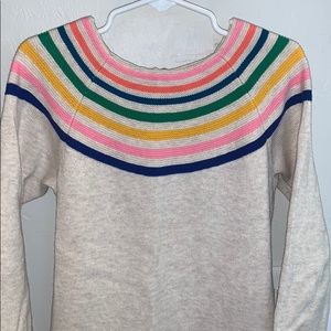 Rainbow Sweater Dress